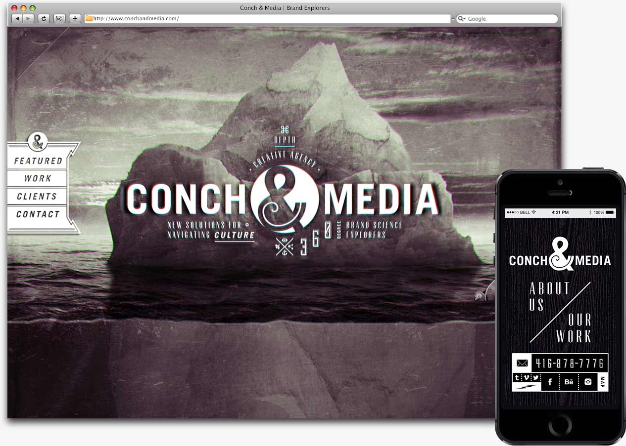 Conch & Media Website